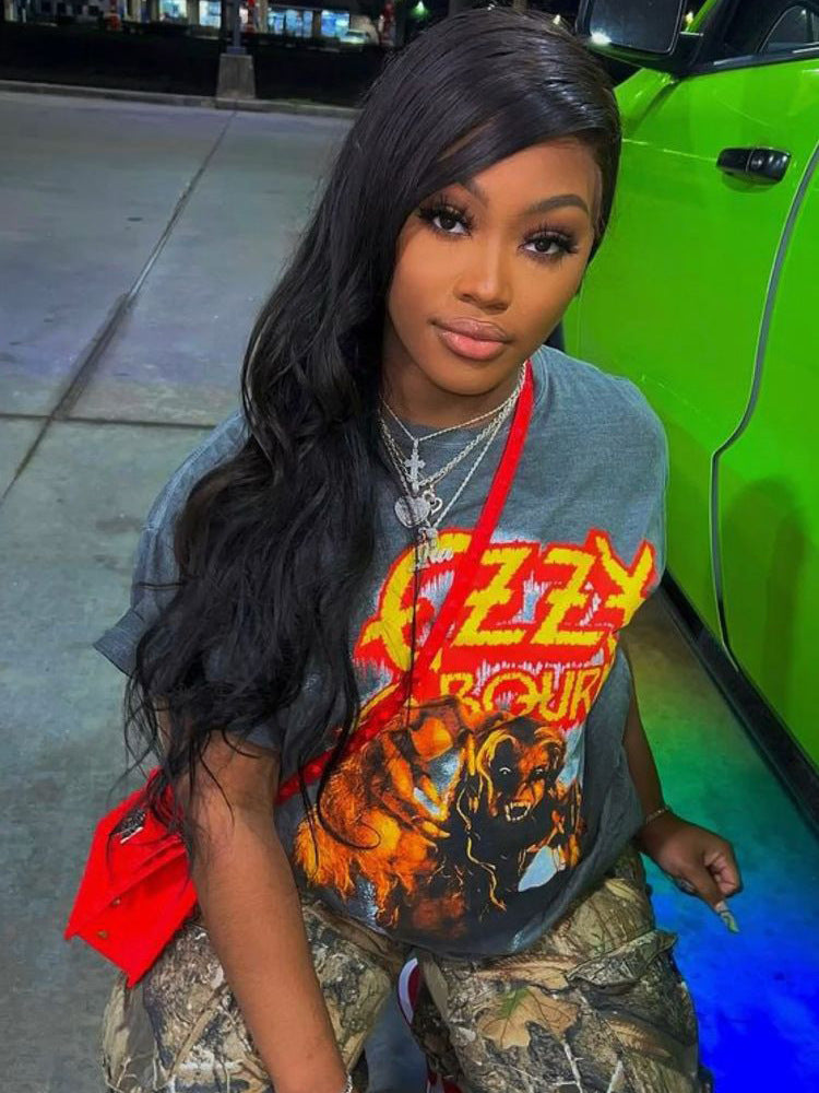 Ezzy Gray Graphic T-shirt