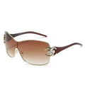 CC Brown Tint Gold Frame Shades