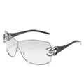 CC Clear Tint Silver Frame Shades