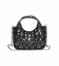 Black Holey Mini Purse