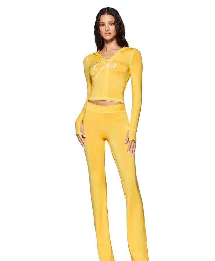 Agia Yellow Tracksuit