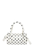 White Polka Dot Mini Purse
