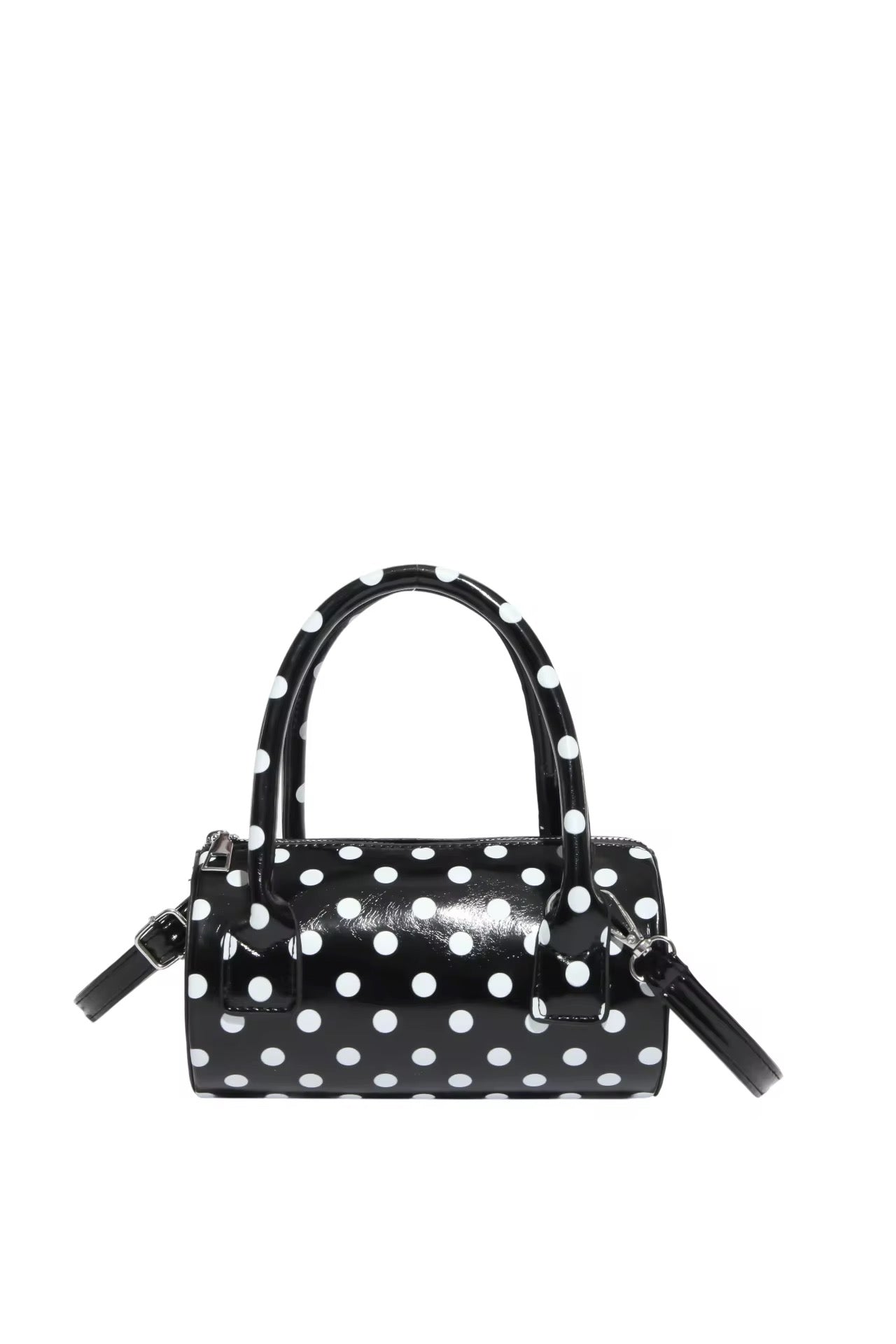 Black Polka Dot Mini Purse