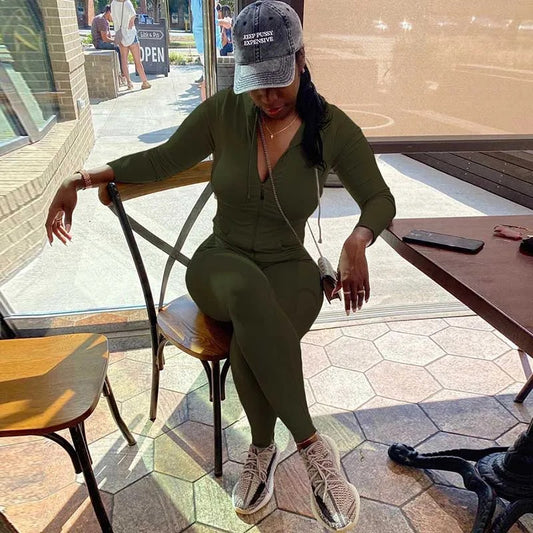 Ceni | Green Essential Everyday Track Suit PREORDER ONLY