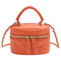 Orange Bucket Mini Purse