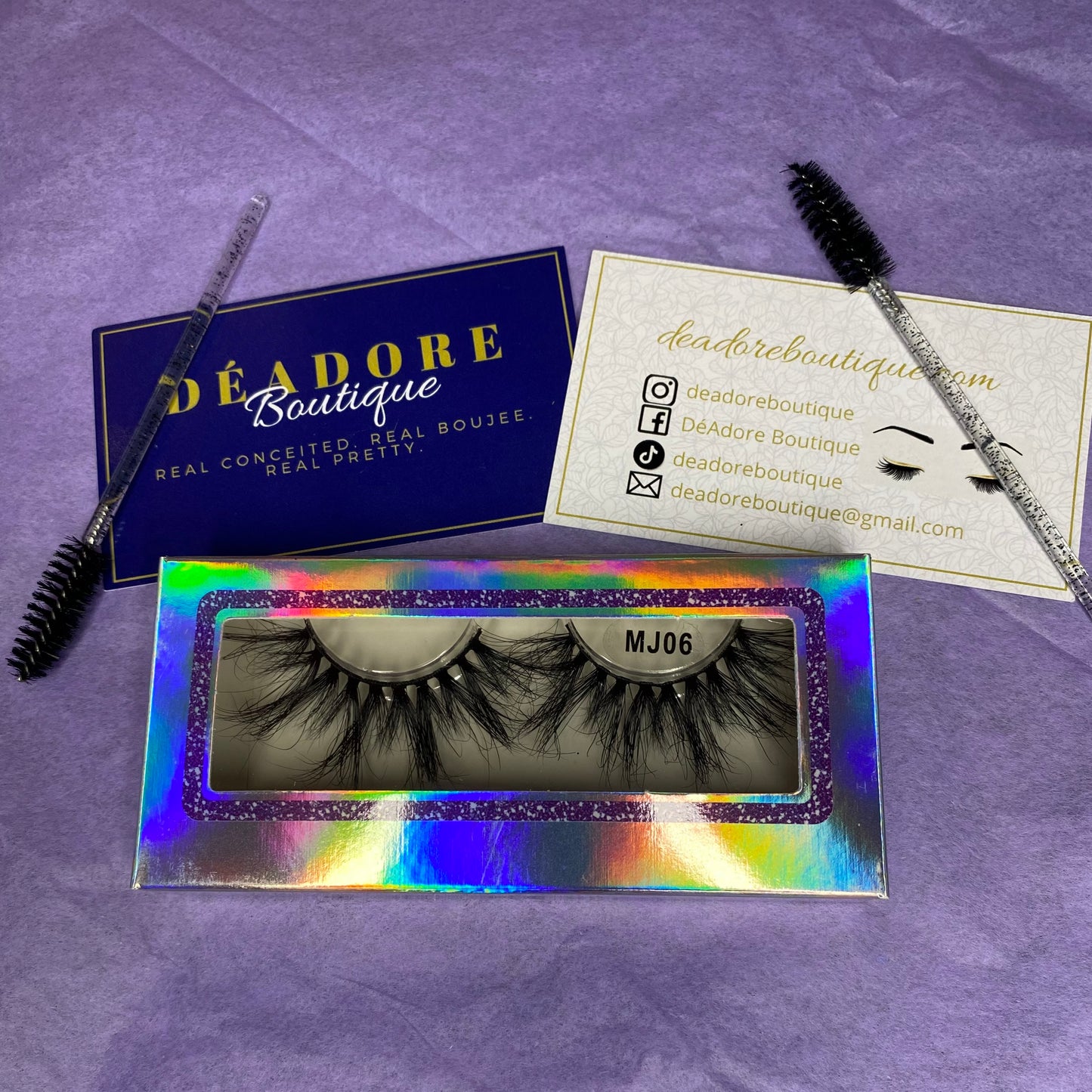 Mink Lashes Single Pair (25mm)