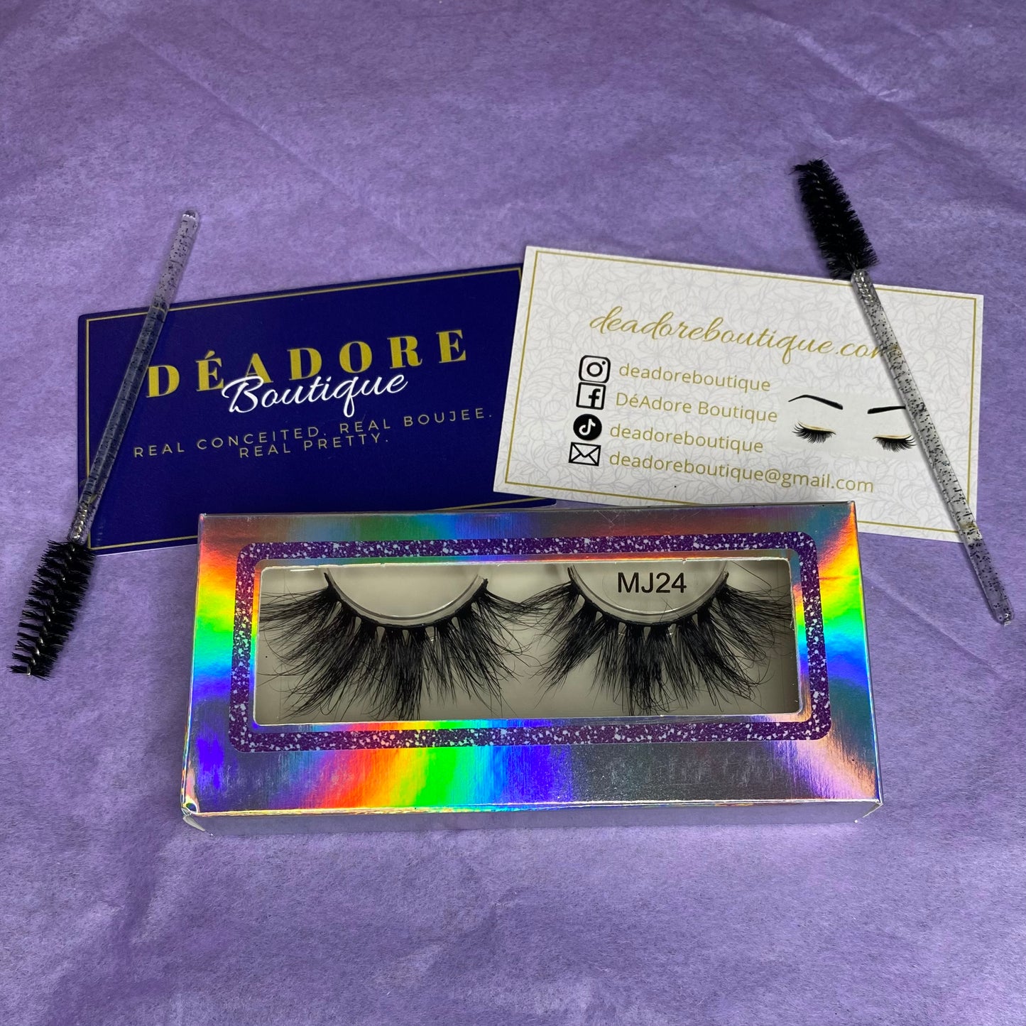 Mink Lashes Single Pair (25mm)