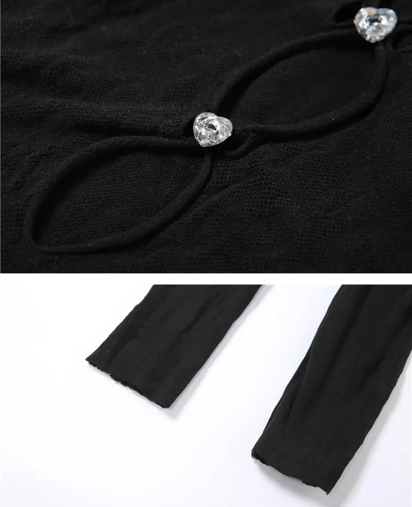 Khloe Black Poster Girl Jumpsuit