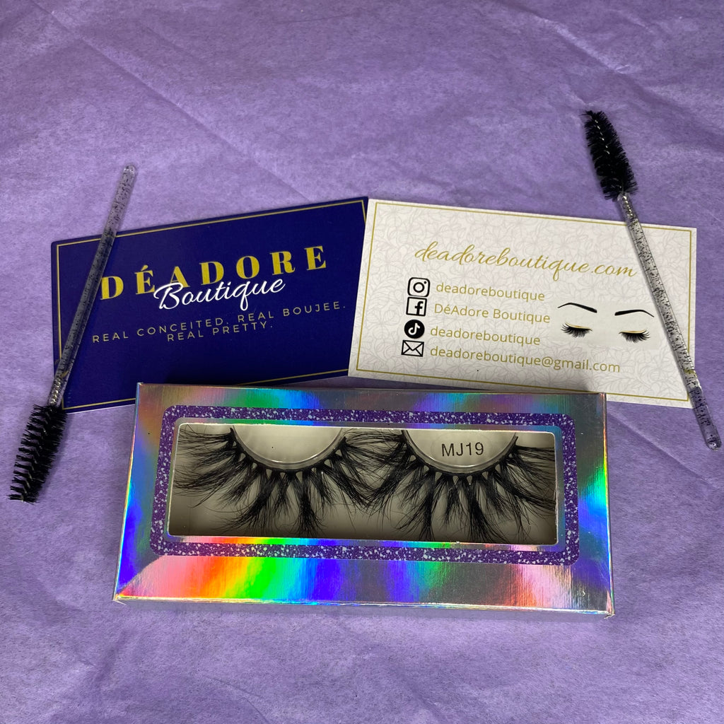 Mink Eyelashes Dramatic Wispy 25MM