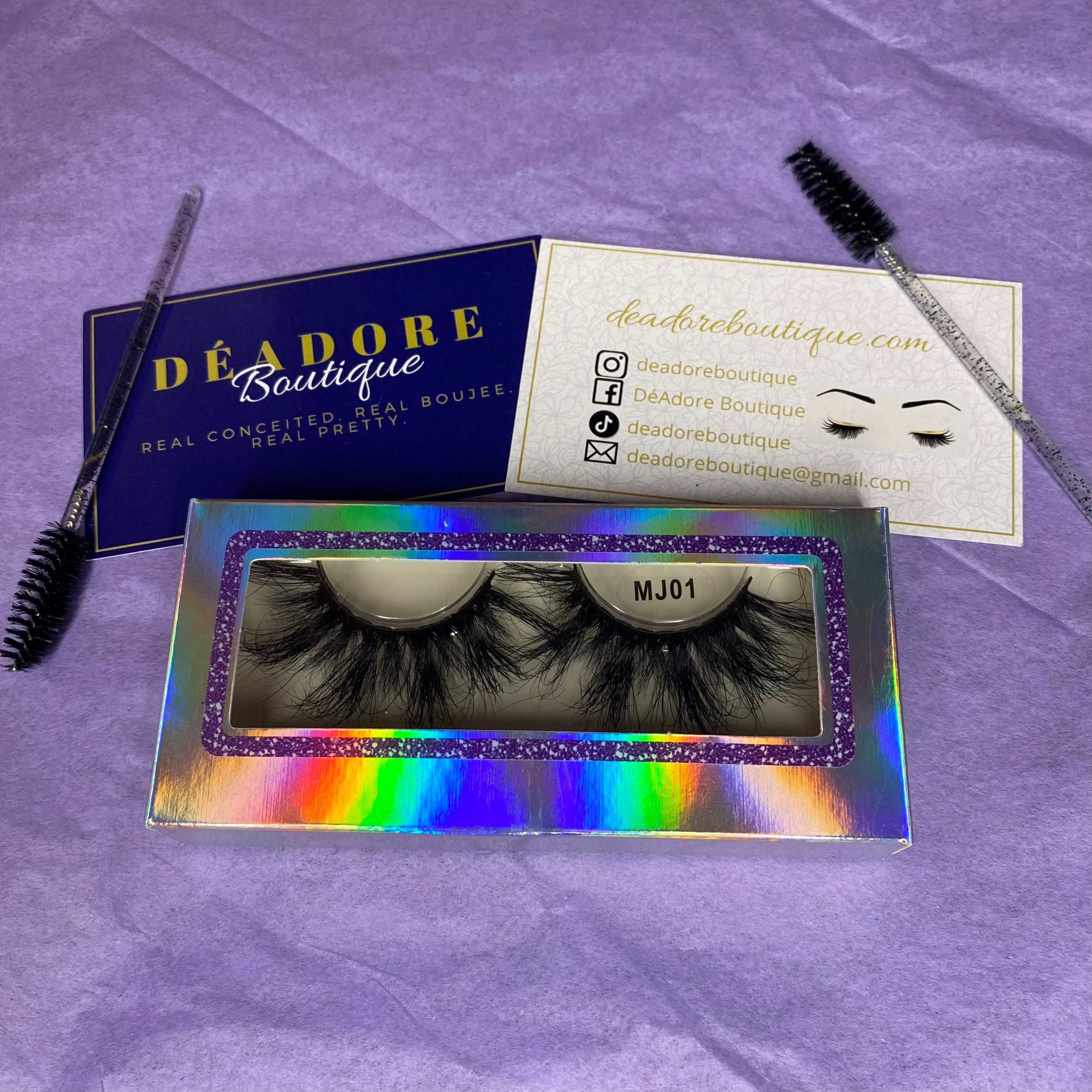 Mink Eyelashes Dramatic Wispy 25MM