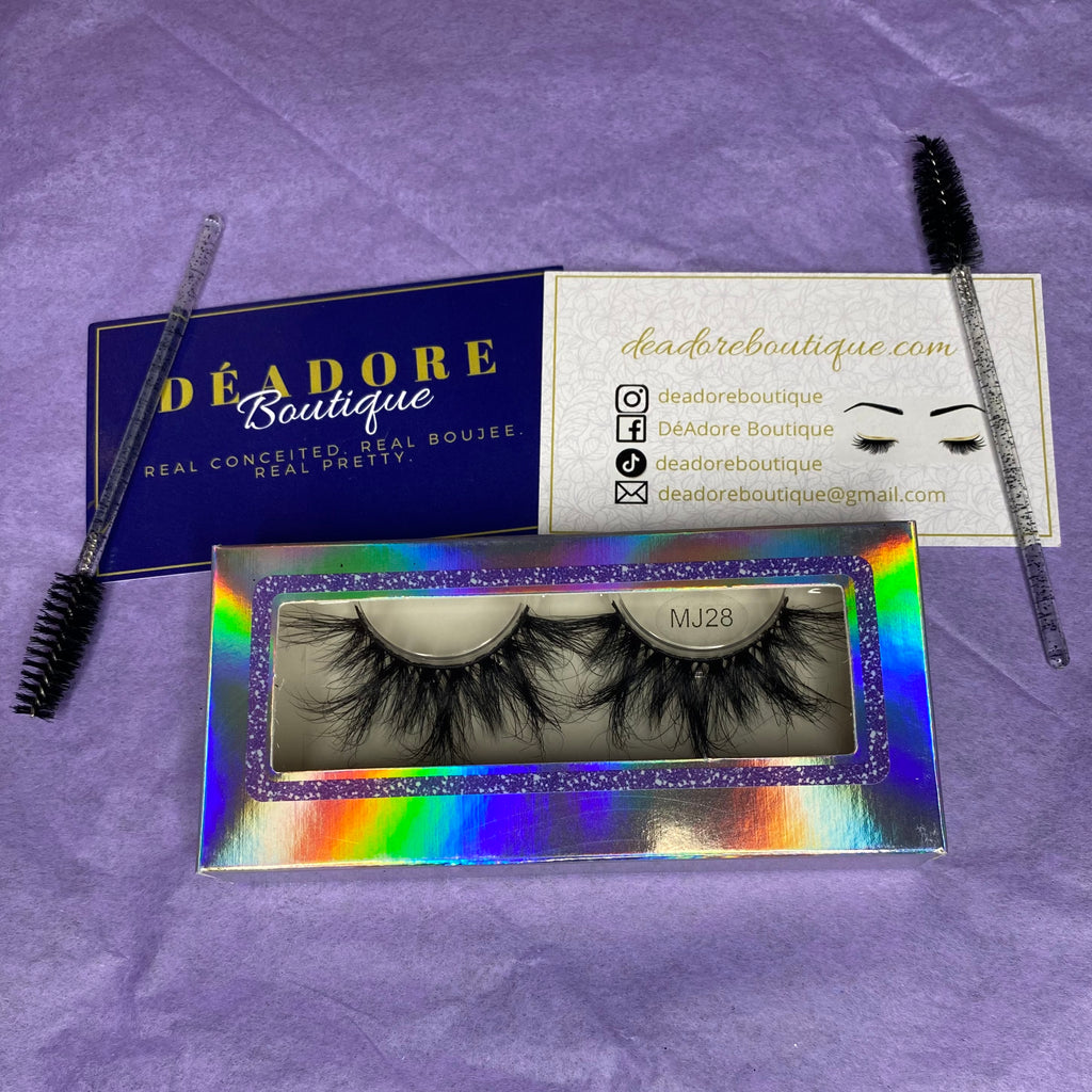 Mink Eyelashes Dramatic Wispy 25MM