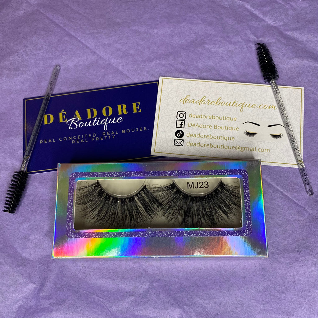 Mink Eyelashes Dramatic Wispy 25MM