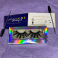 Mink Eyelashes Dramatic Wispy 25MM