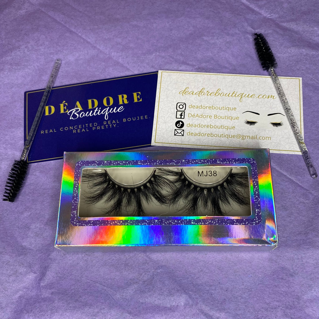 Mink Eyelashes Dramatic Wispy 25MM