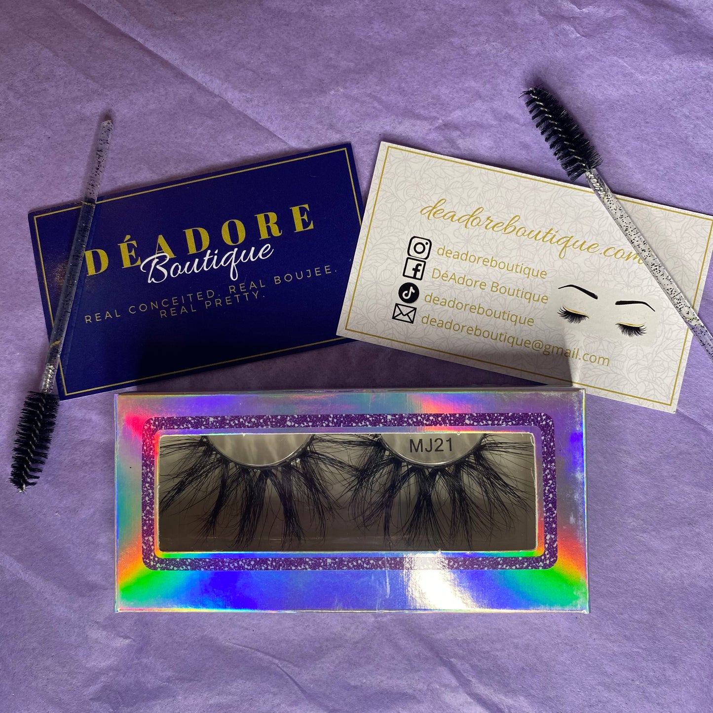 Mink Lashes Single Pair (25mm)