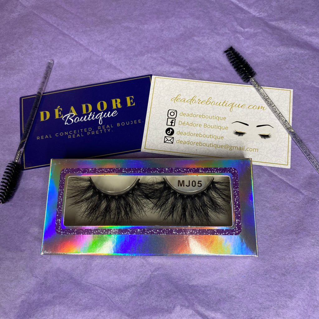 Mink Eyelashes Dramatic Wispy 25MM