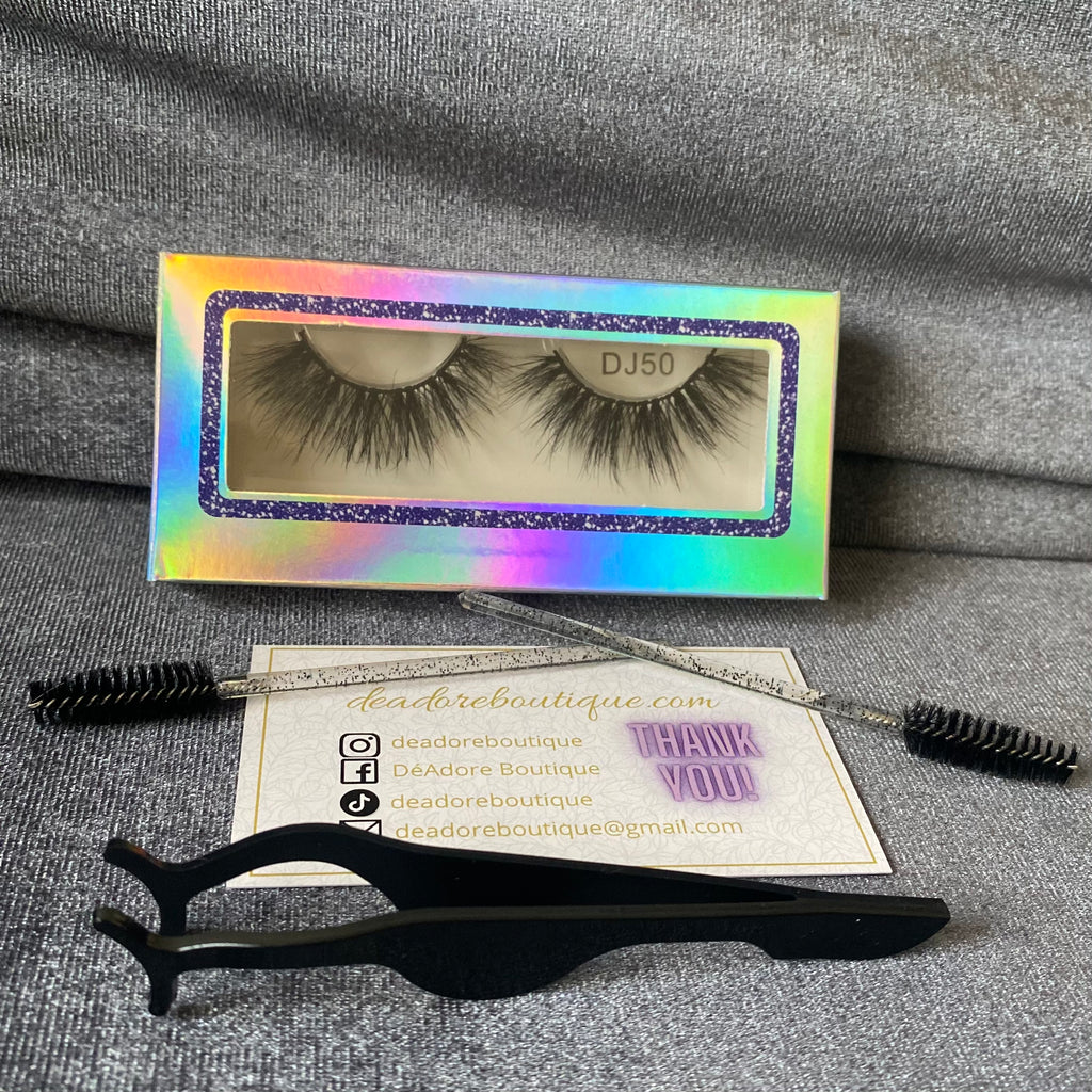 Mink Eyelashes Classy Fluffy 15-20MM