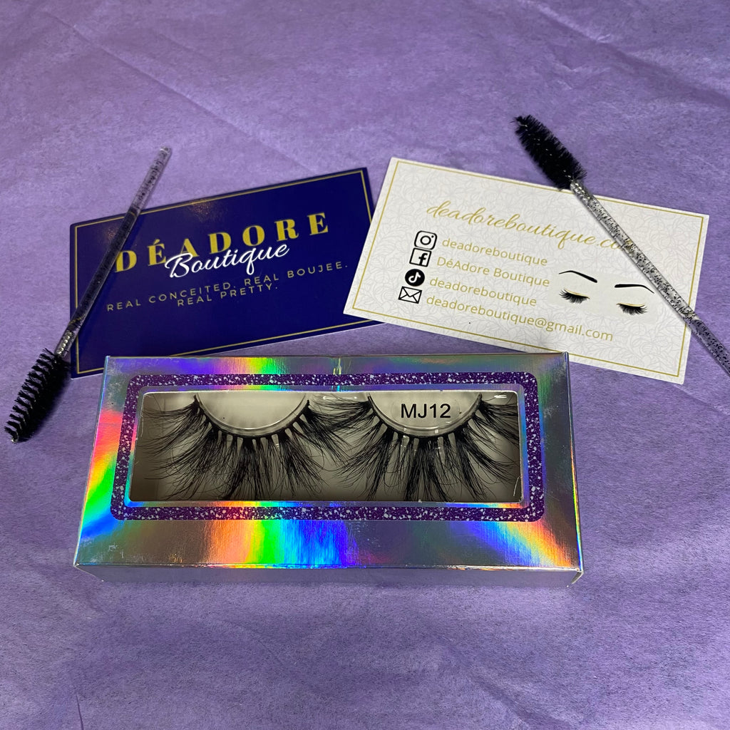 Mink Eyelashes Dramatic Wispy 25MM