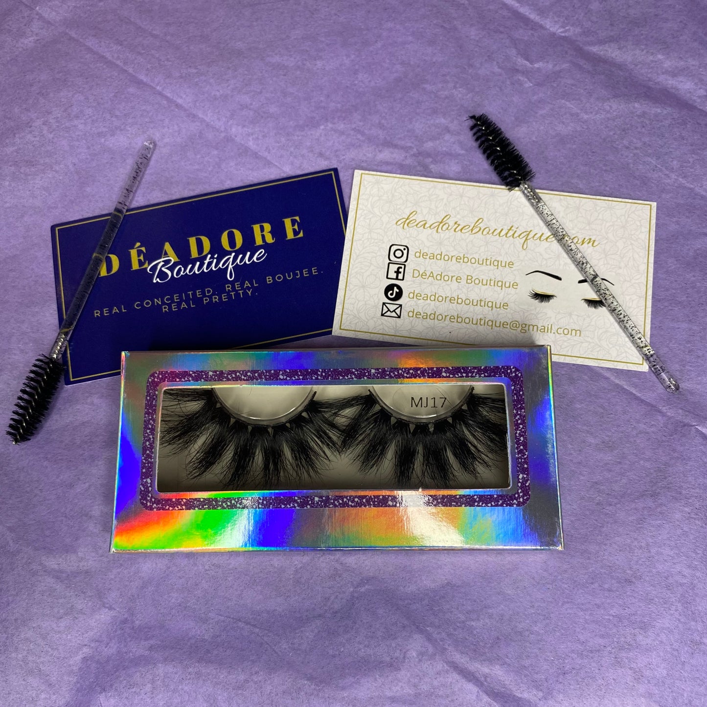 Mink Lashes Single Pair (25mm)