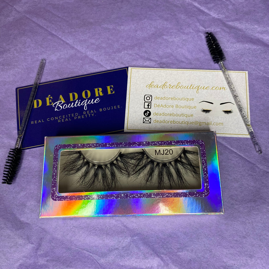 Mink Eyelashes Dramatic Wispy 25MM
